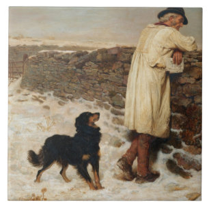 Briton Riviere - War Time Tile