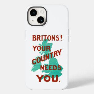 Britons! Your Country Needs YOU Case-Mate iPhone C 14 Case