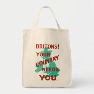 Britons! Your Country Needs YOU Tote Bag