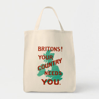 Britons! Your Country Needs YOU Tote Bag