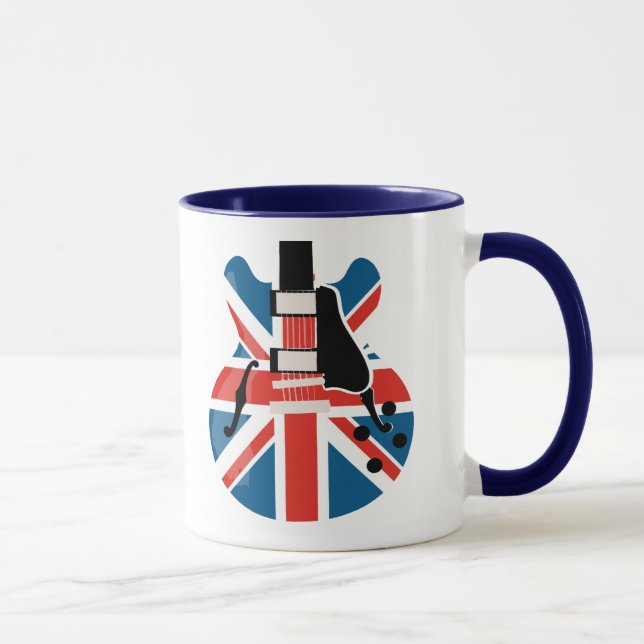 Britpop Guitar Mug (Right)