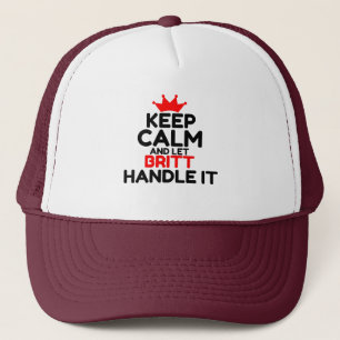 BRITT HANDLE IT TRUCKER HAT