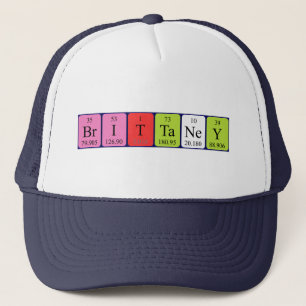Brittaney periodic table name hat