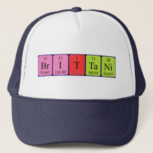 Brittani periodic table name hat
