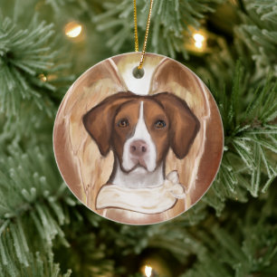 Brittany Angel Ceramic Tree Decoration