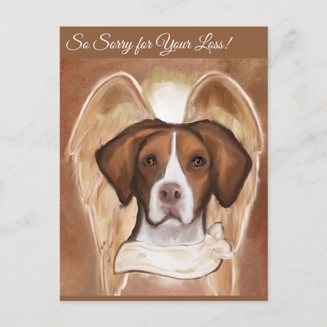 BRITTANY ANGEL  POSTCARD (Front)