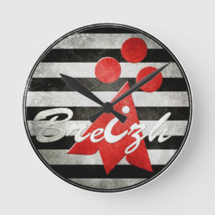 Brittany Breizh Celtic Round Clock