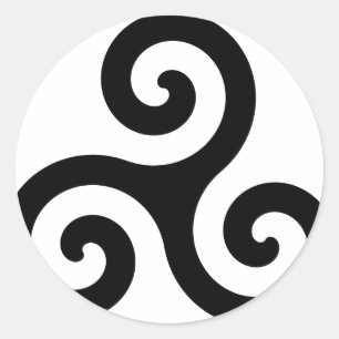 Brittany / Breizh Classic Round Sticker