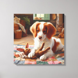 brittany canvas print