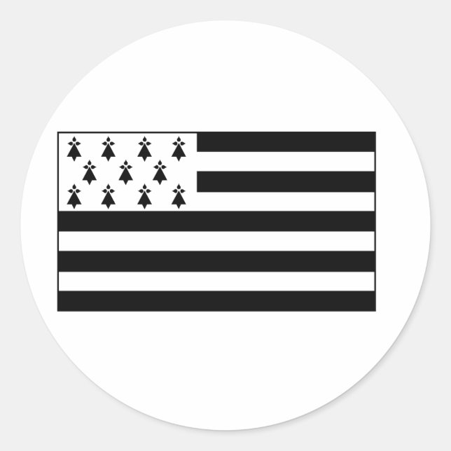 Brittany Classic Round Sticker (Front)