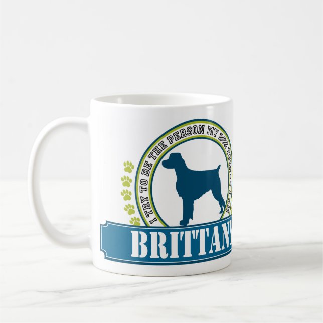 Brittany Coffee Mug (Left)