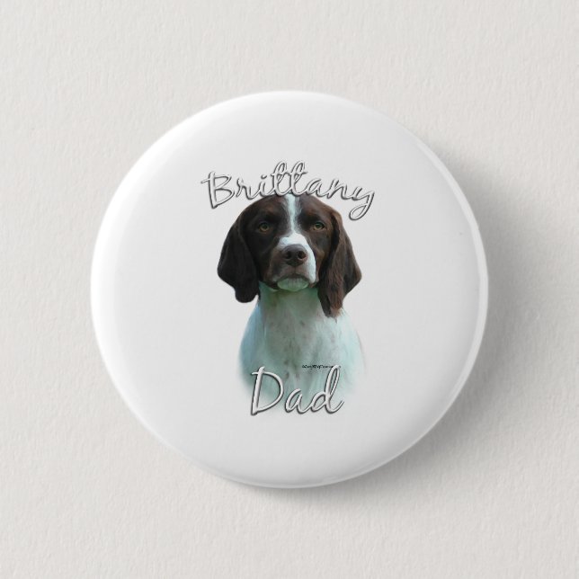 Brittany Dad 2 6 Cm Round Badge (Front)