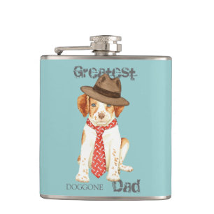 Brittany Dad Hip Flask
