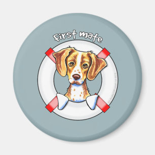 Brittany First Mate Magnet