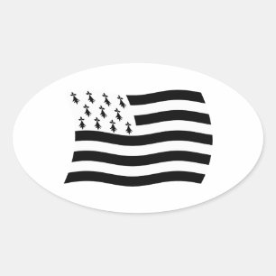 Brittany Flag Sticker