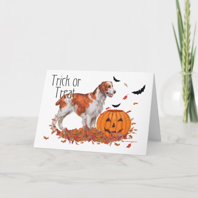 Brittany Halloween Card (Front)