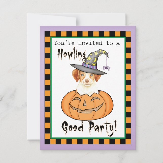 Brittany Halloween Invitation (Front)