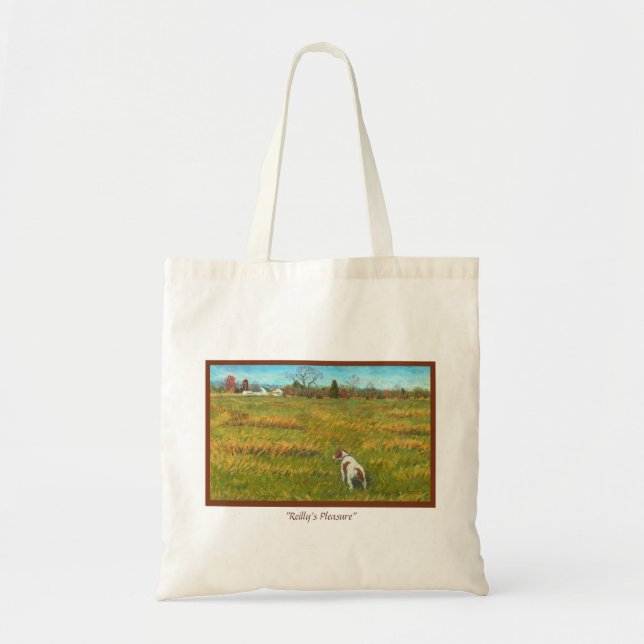 Brittany in Field Tote Bag (Front)