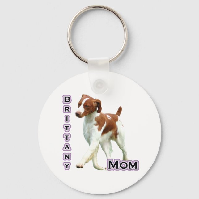 Brittany Mum 4 - Keychain (Front)