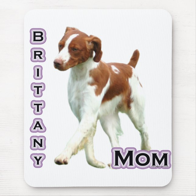 Brittany Mum 4 Mouse Pad (Front)