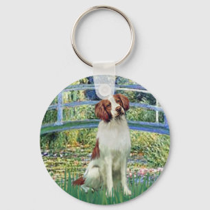 Brittany Spaniel 3 - Bridge Key Ring