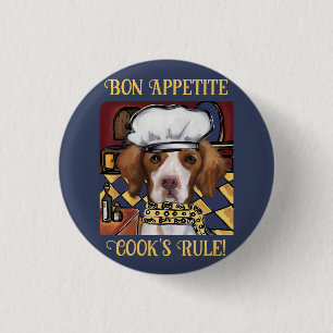 Brittany Spaniel 3 Cm Round Badge