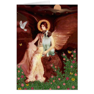 Brittany Spaniel 3 - Seated Angel