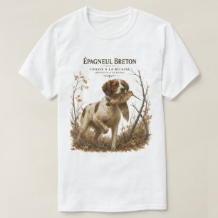 Brittany Spaniel and woodcock T-Shirt