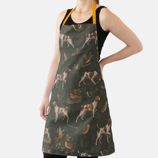 Brittany Spaniel  Apron (Insitu)
