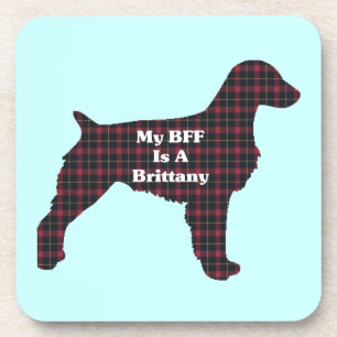 Brittany Spaniel BFF Coaster