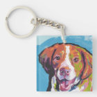 Brittany spaniel Dog fun bright pop art