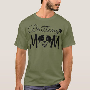 Brittany Spaniel Dog Rescue Brittany Mum T-Shirt