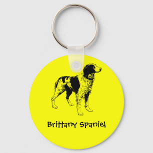 Brittany Spaniel Key Ring