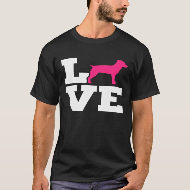 Brittany Spaniel Love T-Shirt (Front)