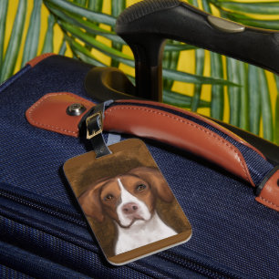 Brittany  Spaniel  Luggage Tag