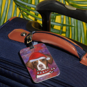 Brittany  Spaniel  Luggage Tag