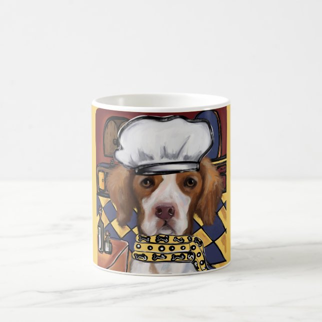 Brittany   Spaniel           Magic Mug (Center)