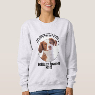 Brittany Spaniel Mum Sweatshirt