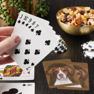 Brittany Spaniel Playing Cards