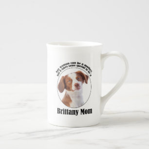 Brittany Spaniel Traits Bone China Mug