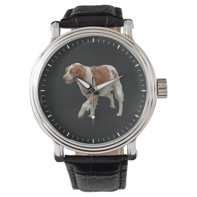 Brittany Spaniel Watch (Front)