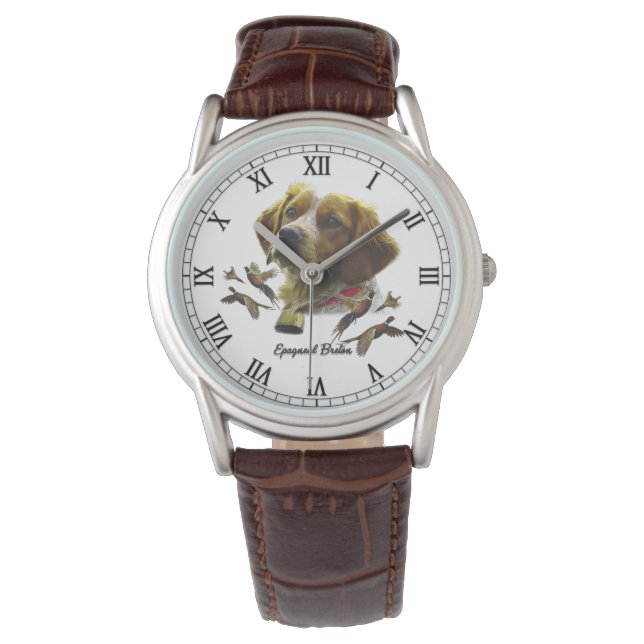 Brittany Spaniel Watch (Front)