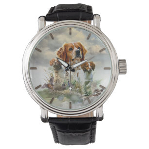 Brittany Spaniels , French Brittany , Bird dog Watch