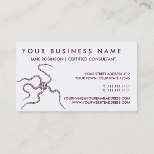Brittle Star - Serpent Star - Marine Biology Business Card