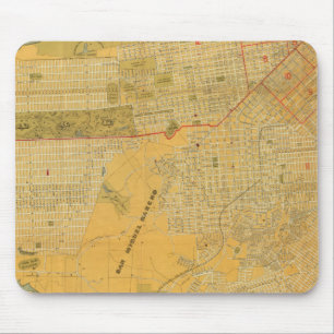 Britton and Rey's Guide Map Mouse Pad