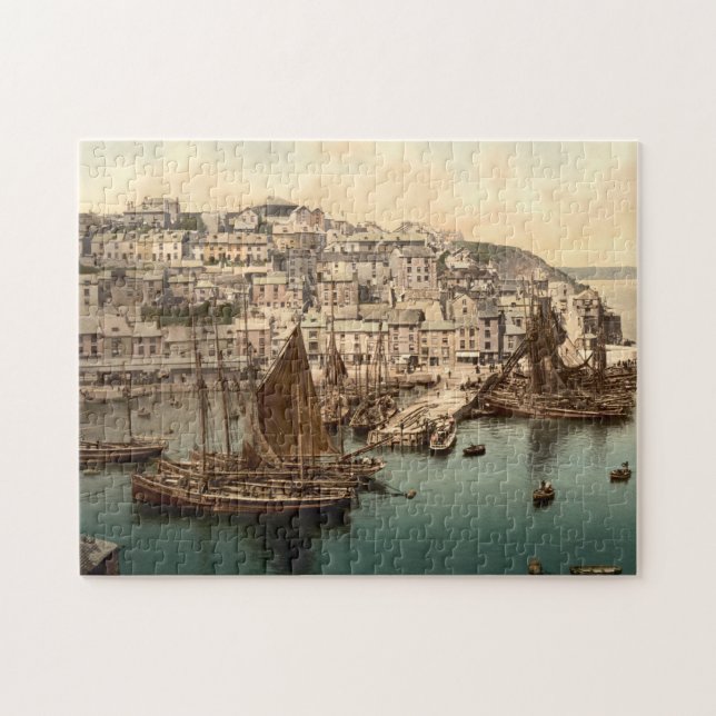 Brixham I, Devon, England Jigsaw Puzzle (Horizontal)