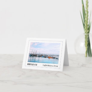 Brixham Marina, English Riviera, Devon Card
