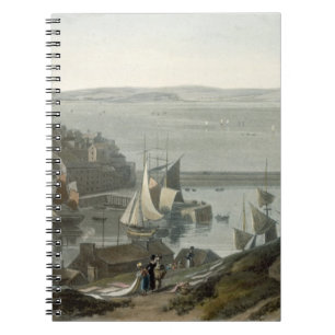 Brixham, Torbay, Devon, from Volume VIII of 'A Voy Spiral Notebook