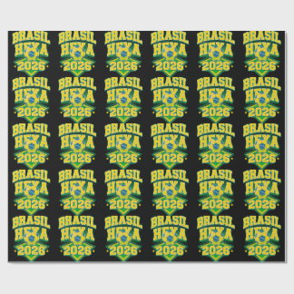 Brizilan Portraits Wrapping Paper