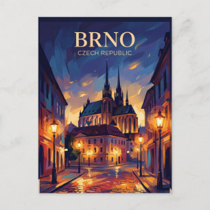 Brno Czech Republic Postcard
